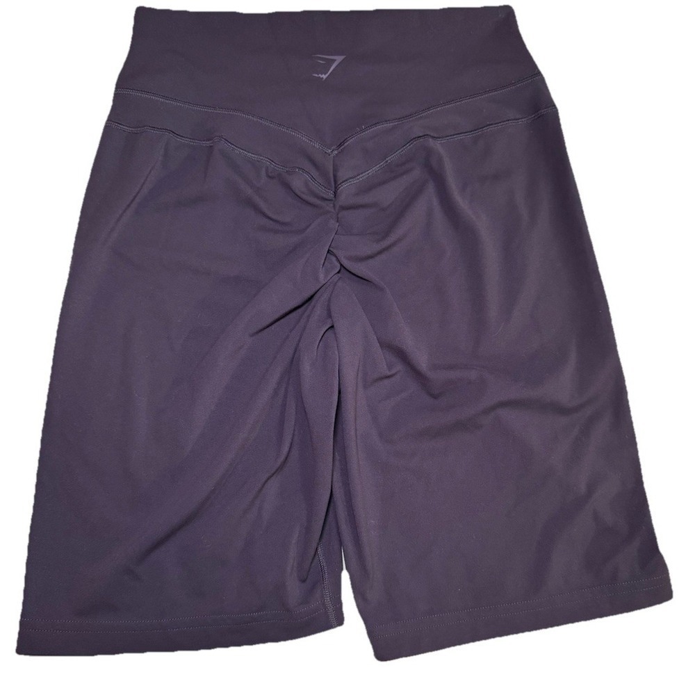 Gymshark Whitney Simmons Shorts Womens Small Gray High Waist Scrunch Workout